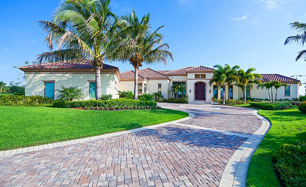Cobblestone Driveway Pavers in Bangs, TX